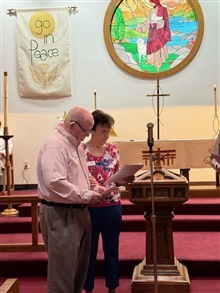 Ronnie and Margaret Sparkman